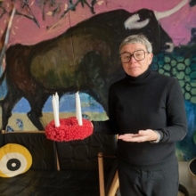 Adventskrans Adventskrans Løkkehjulet